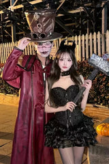 Gothic Kitty Corset Halloween Costume Halloween costumes