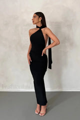 Leoni Elegant Midi Dress