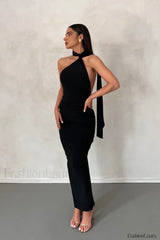 Leoni Elegant Midi Dress