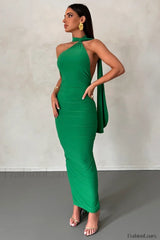 Leoni Elegant Midi Dress