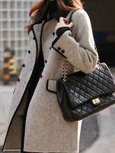 Maillard Girl Preppy Style Woolen Suit Overcoats