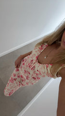 Rum And Raisin Rosaria Dress