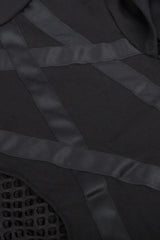 Slim Fit Star Mesh Hoodie