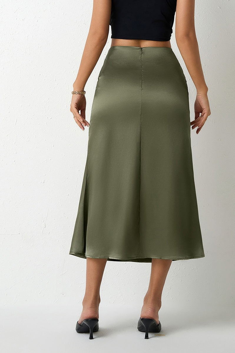 Mermaid Tail Satin Christmas Skirt