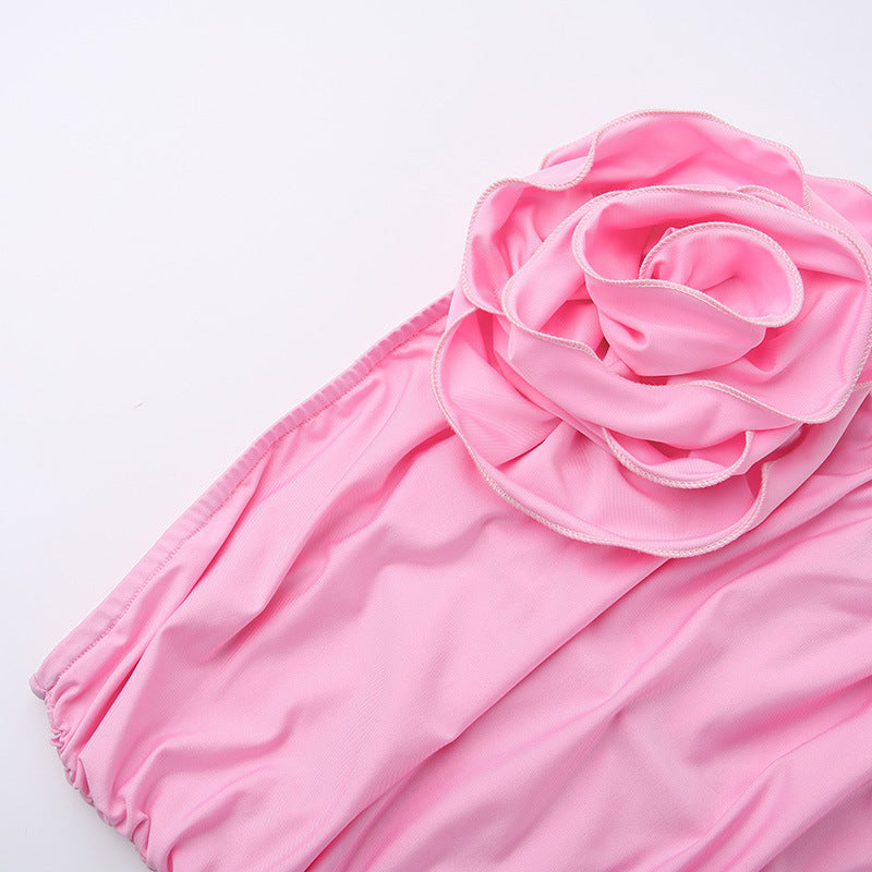 Flower Diva Dress-Pink