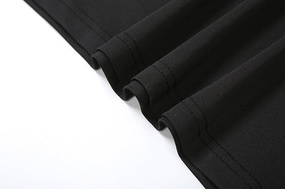 Crimson Embrace dress - Black