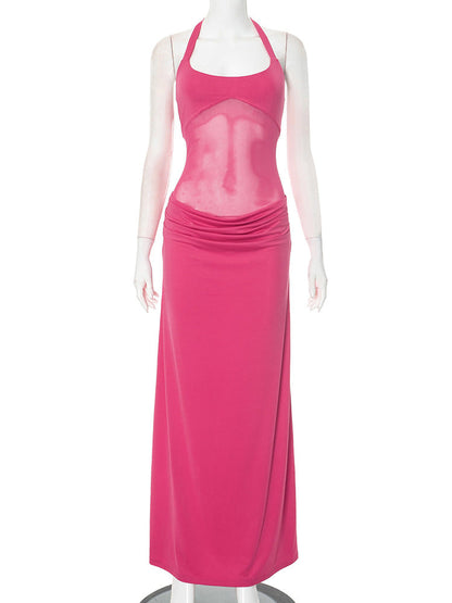 Elizabeth Maxi Dress - Rose Red