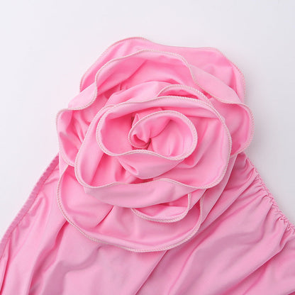 Flower Diva Dress-Pink