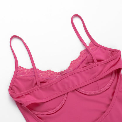 Baltimore Dress - Rose Red