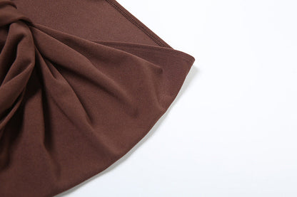 Carway Maxi Dress - Brown