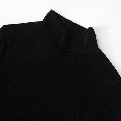 Doren Night Mini Dress - Black