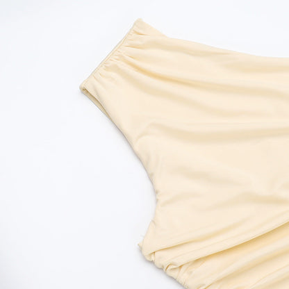 Zuma Assymetrical Dress - Yellow