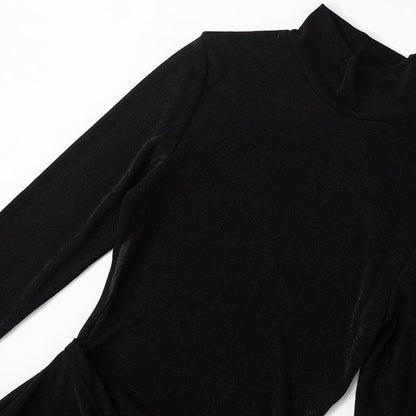 Doren Night Mini Dress - Black