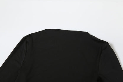 Crimson Embrace dress - Black