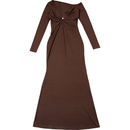 Adena Maxi Dress - Brown