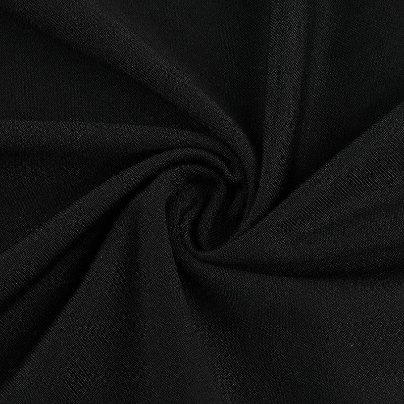 Alisha Off-Shoulder Dress - Black