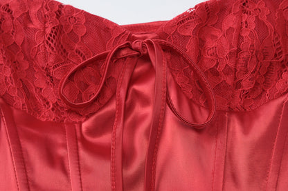 Togo Maxi Dress - Red