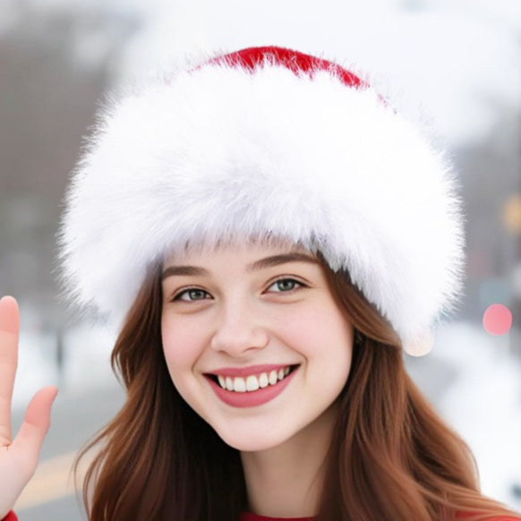 Cozy Fleece Lined Christmas Hat