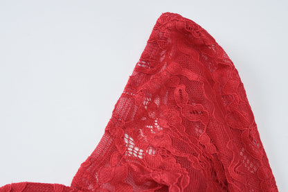 Togo Maxi Dress - Red