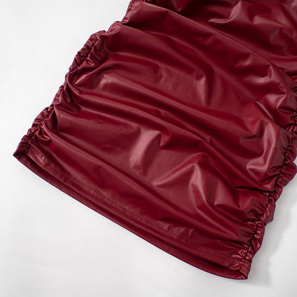 Taylor Mini Dress - Maroon