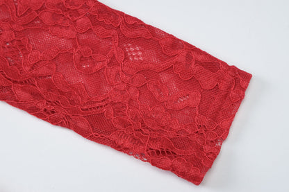 Togo Maxi Dress - Red