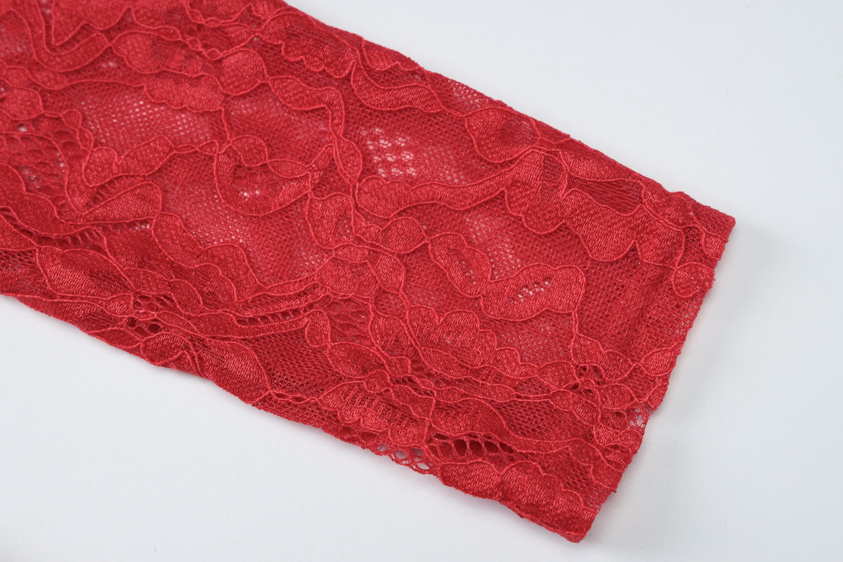 Togo Maxi Dress - Red