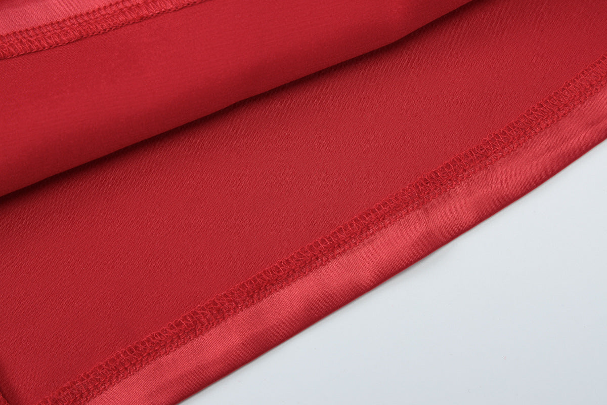 Togo Maxi Dress - Red