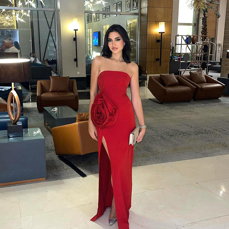 Fleming Maxi Dress - Red