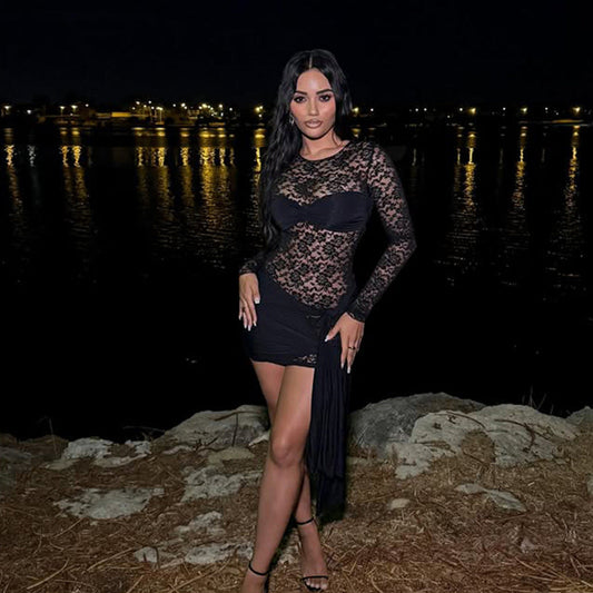 Waugh Mini Dress - Black