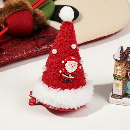 Cute Christmas Hat Kids Princess Festive Hair Accessory