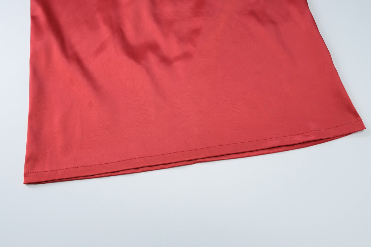 Togo Maxi Dress - Red