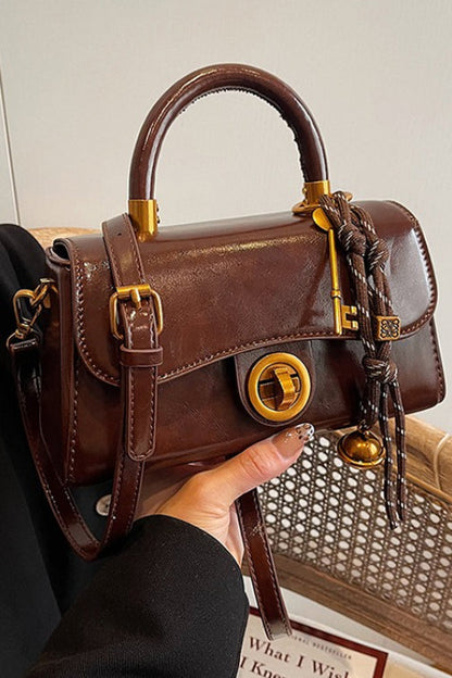 Red Square Mini Bag Handheld Shoulder Crossbody Bag