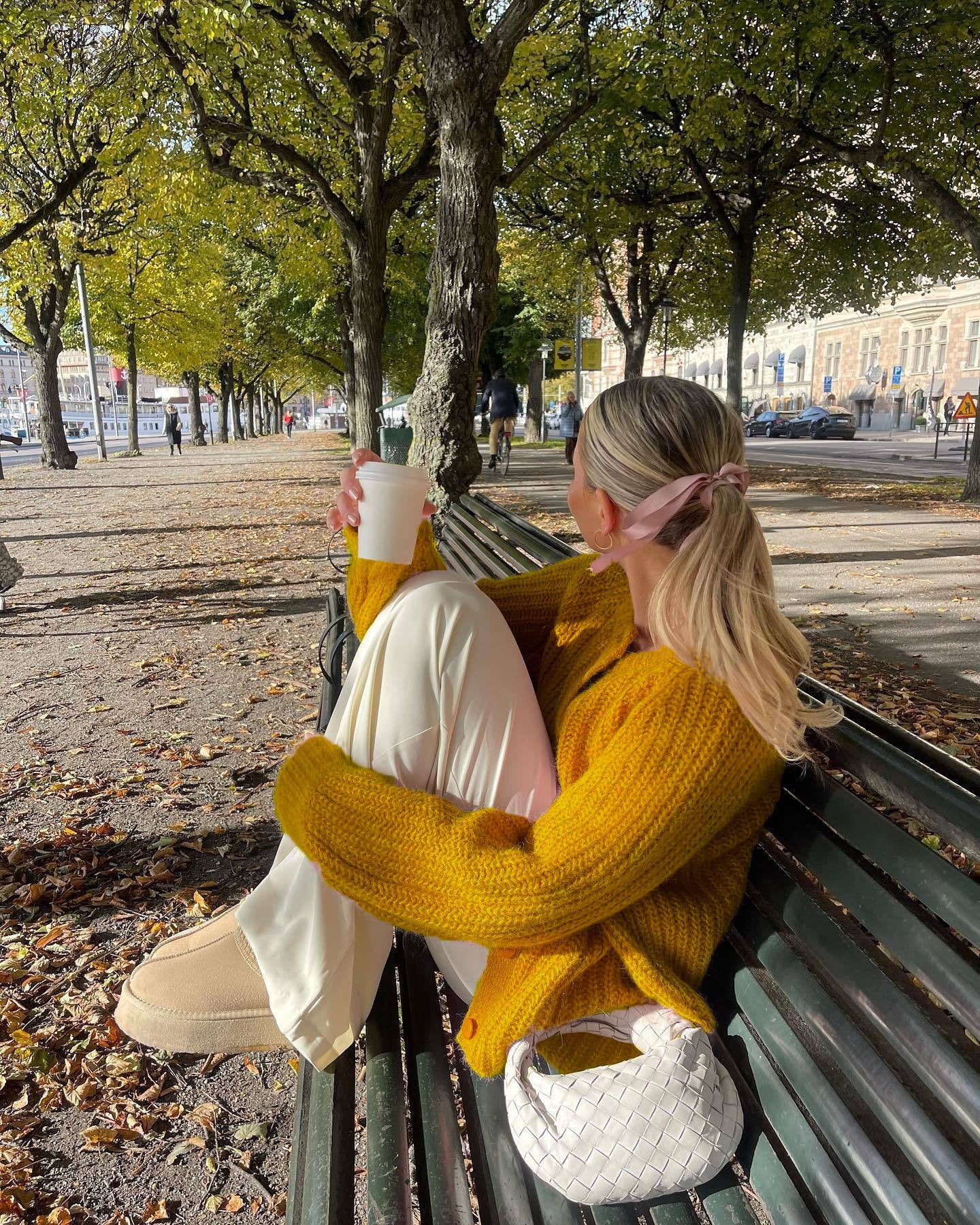 Tavimart Casual Loose Knit Cardigan For Women Autumn Winter Long Sleeve Single-breasted O-neck Sweater Female All-Match Fashion Coat