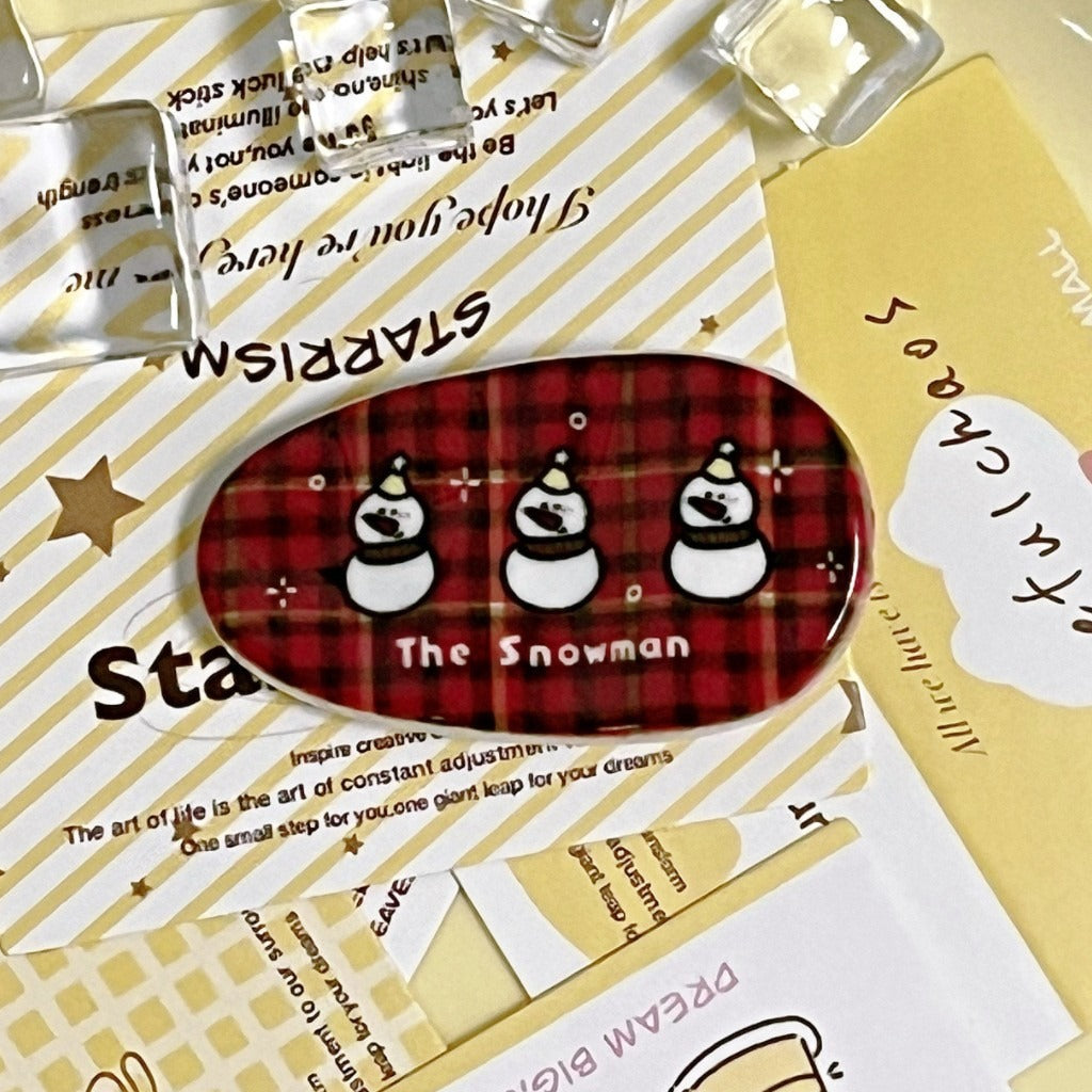 Christmas Seamless Side Hair Duck Bill Hair Accessory