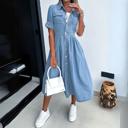 Alissa - denim dress