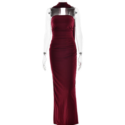 Amour Maxi Dress - Maroon