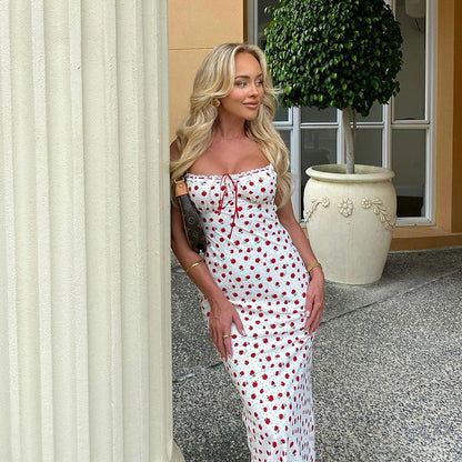 Sun City Dress - White