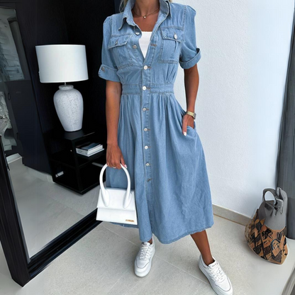 Alissa - denim dress