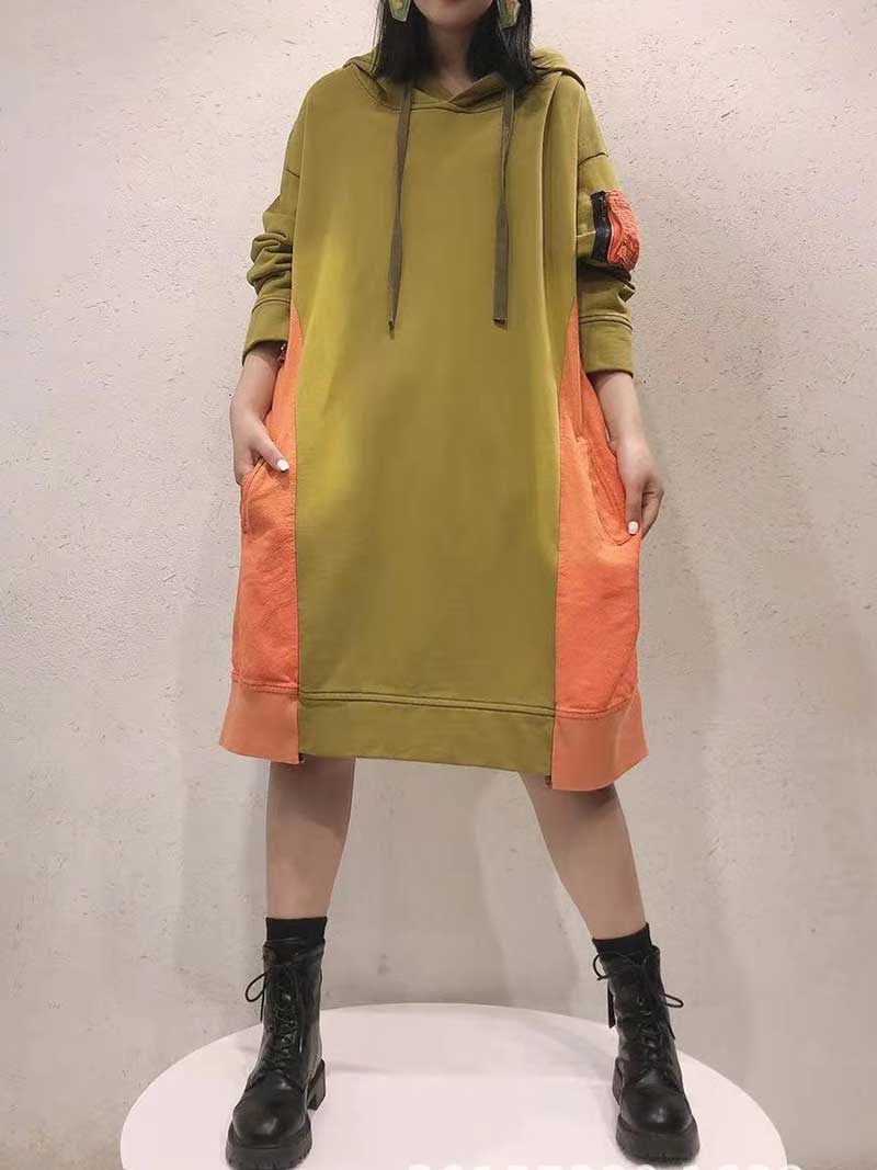 Always Forever Midi Sweatshirt Dress