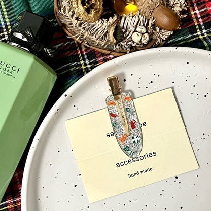 Christmas Seamless Side Hair Duck Bill Hair Accessory