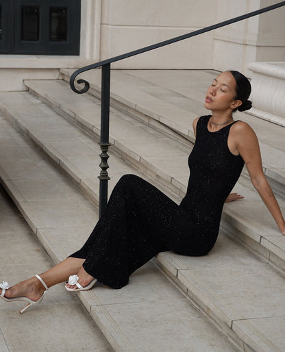 Alfonso Maxi Dress - Black