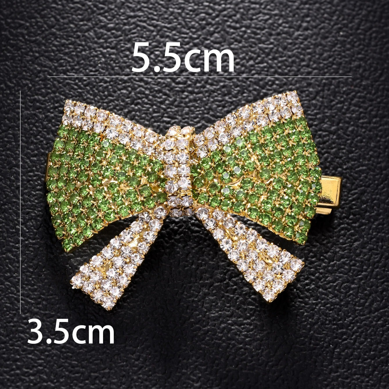 Rhinestone Reindeer Bow Festive Hair Accessory