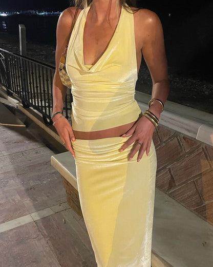 7th And York Goldie Martini Set