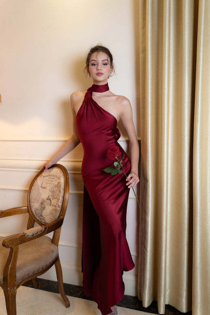 Elegant Low Back Party Dress