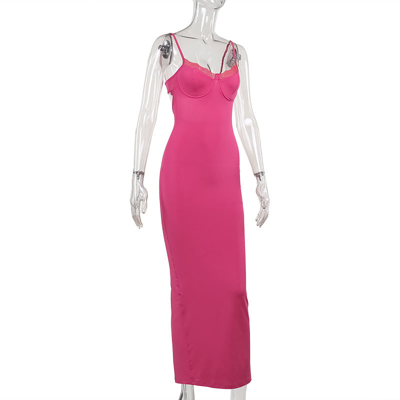 Baltimore Dress - Rose Red