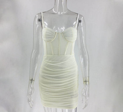 Cupid's Dream Mini Dress - Off White