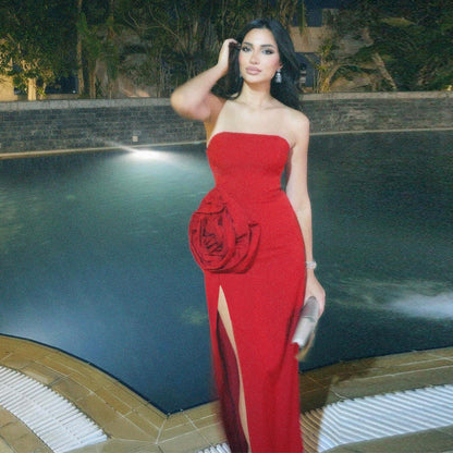 Fleming Maxi Dress - Red