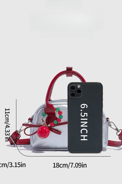 Minimalist Color Block Pillow Handheld Crossbody Bag