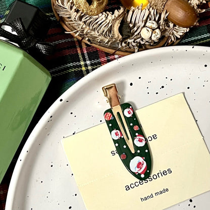 Christmas Seamless Side Hair Duck Bill Hair Accessory