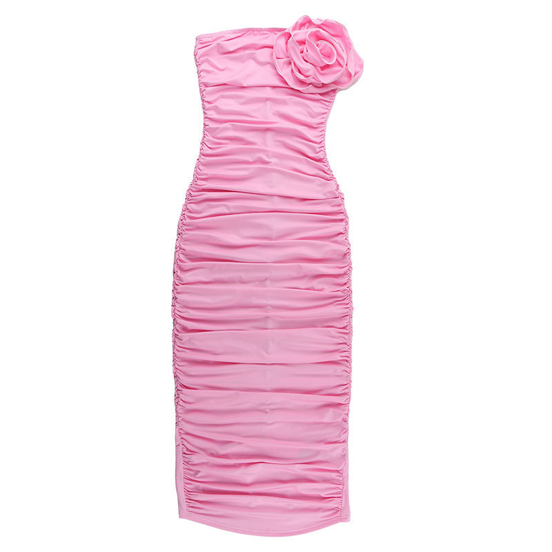Flower Diva Dress-Pink
